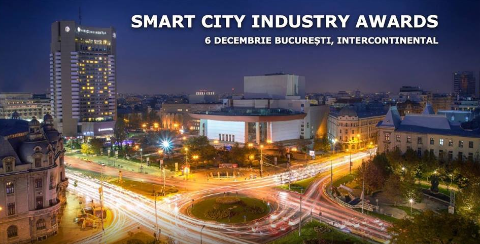 Eveniment național Smart City Industry Awards 6 decembrie București